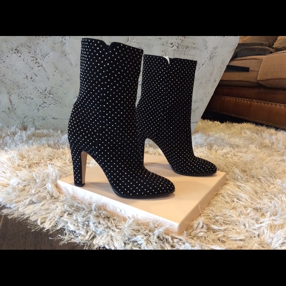 Jimmy Choo Shoes - Jimmy Choo  REDUCED gorgeous  black suede boots